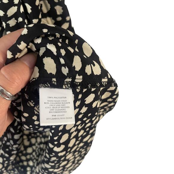 Nine Bird Y2k Women's Size Small Spot Key Hole Open Back Mini Dress - Picture 5 of 10